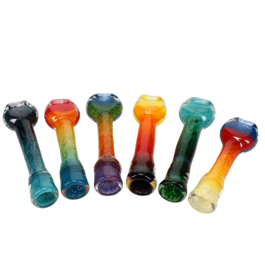 Star Seed Glass Frit Bite Grip Chillum