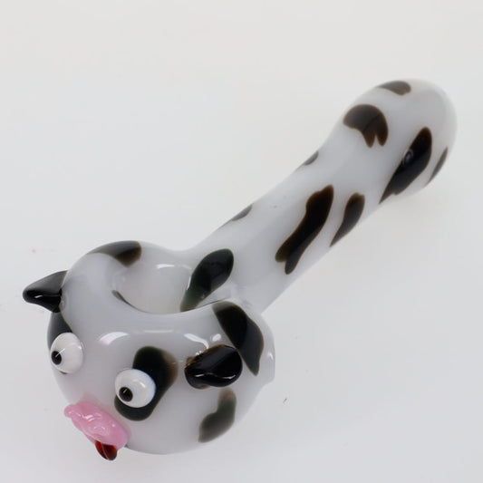 Monster Glass Cow Face Spoon