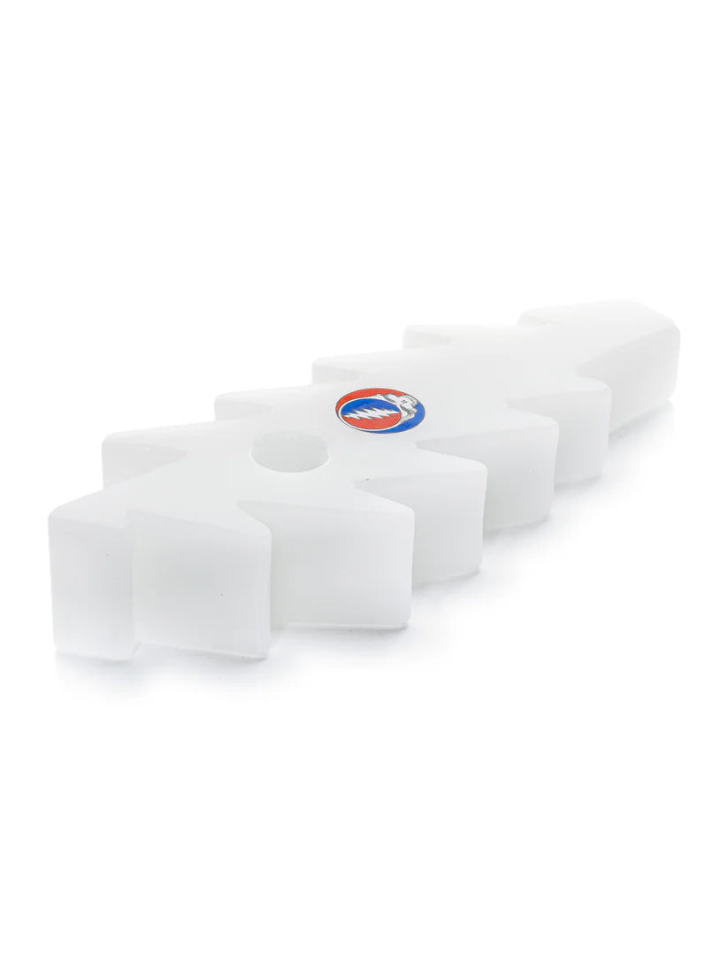 Grateful Dead x Gear Premium 6" Lightning Bolt Hand Pipe & Grinder Set with Collectable Bus Tin