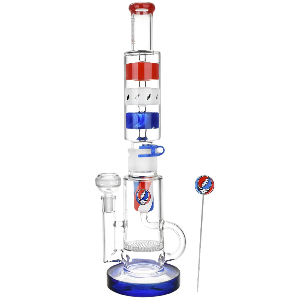 Pulsar x Grateful Dead 16.5" Cool It Down Glycerin Water Pipe Set