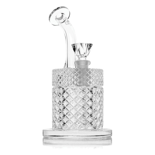 Jane West Twenties Collection 7.5" Bubbler - Clear