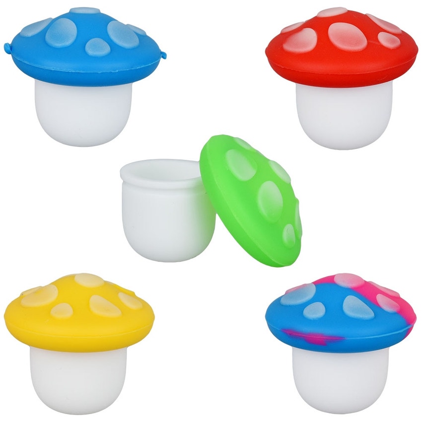 Glow In The Dark Mushroom Silicone Slick