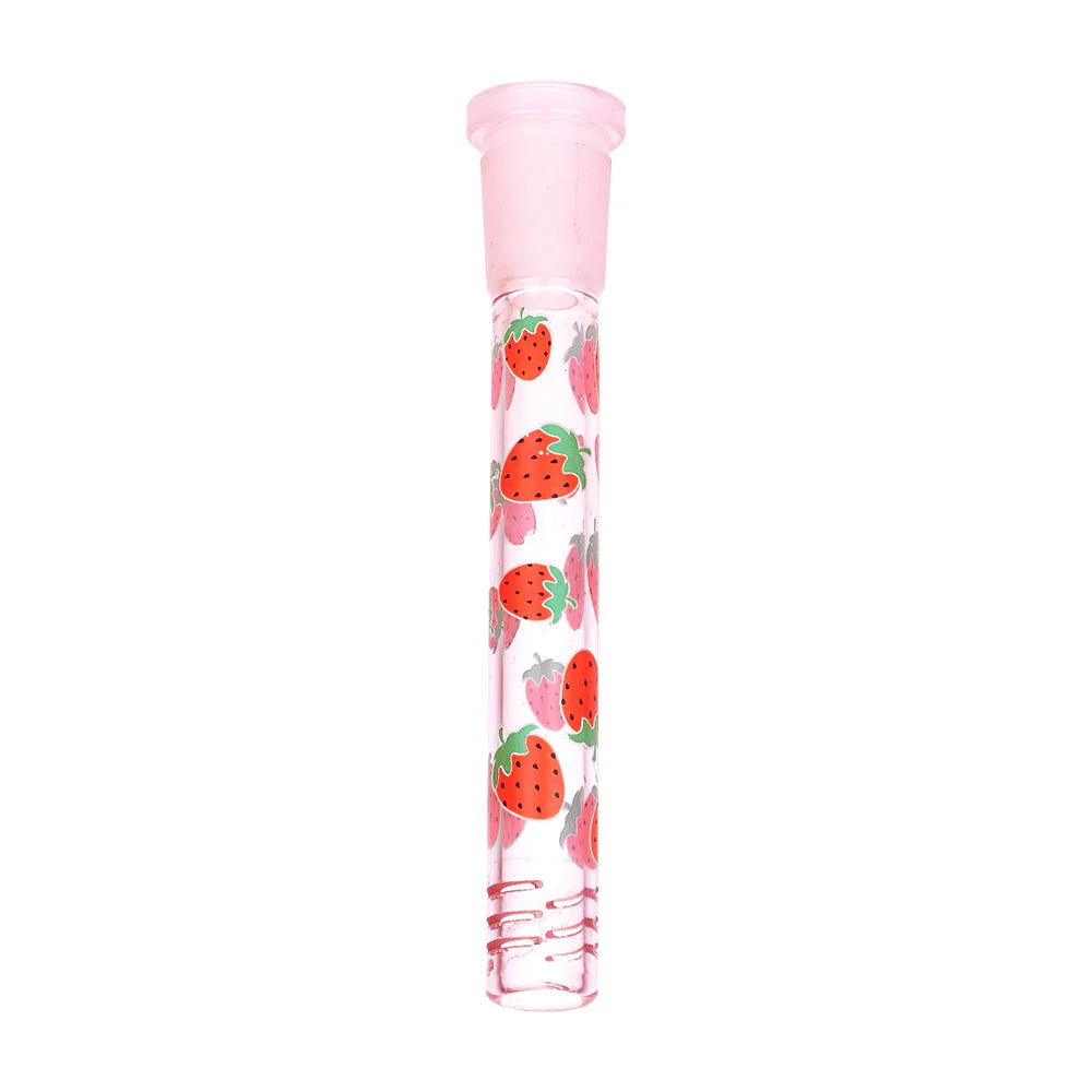 Pulsar Fruit Series 10" Glow Water Pipe & Hand Pipe Set - Strawberry Cough
