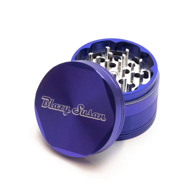 Blazy Susan 4 Piece Anodized Grinder