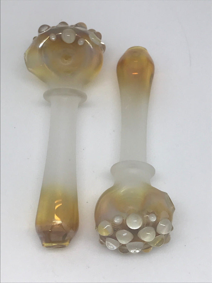 Chaife Glass Blasted Fume Warty Pipe
