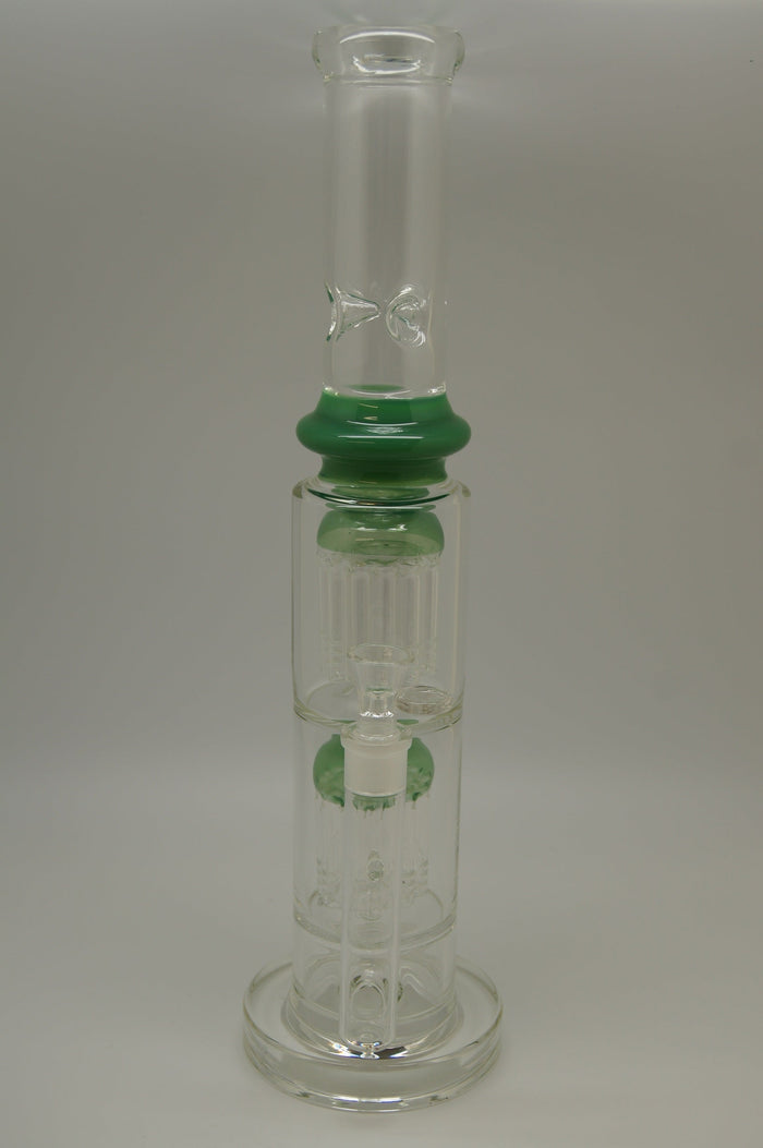 Color Double Tree Perc 18" Waterpipe