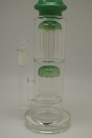Color Double Tree Perc 18" Waterpipe