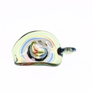 Cowboy Glass Hydra CFL Rainbow Cowboy Hat Pendant
