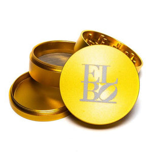 Elbo Glass Branded Luxury 4 Piece Grinder - 55mm