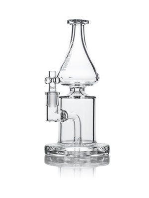 Helix™ Clear Straight Base with Fixed Downstem Waterpipe