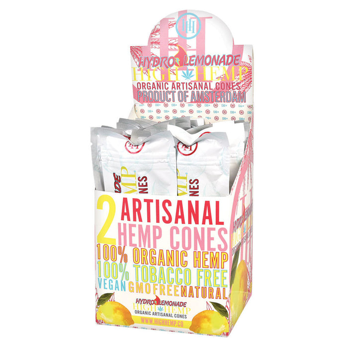 High Hemp Organic Artisanal Pre-rolled Cones - Hydro Lemonade