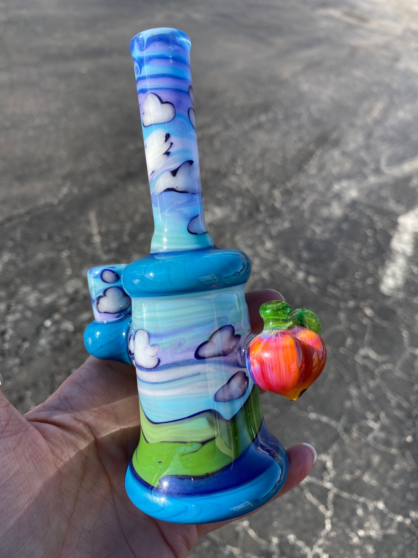 Gnarla Carla Cloudy Landscape Rigs