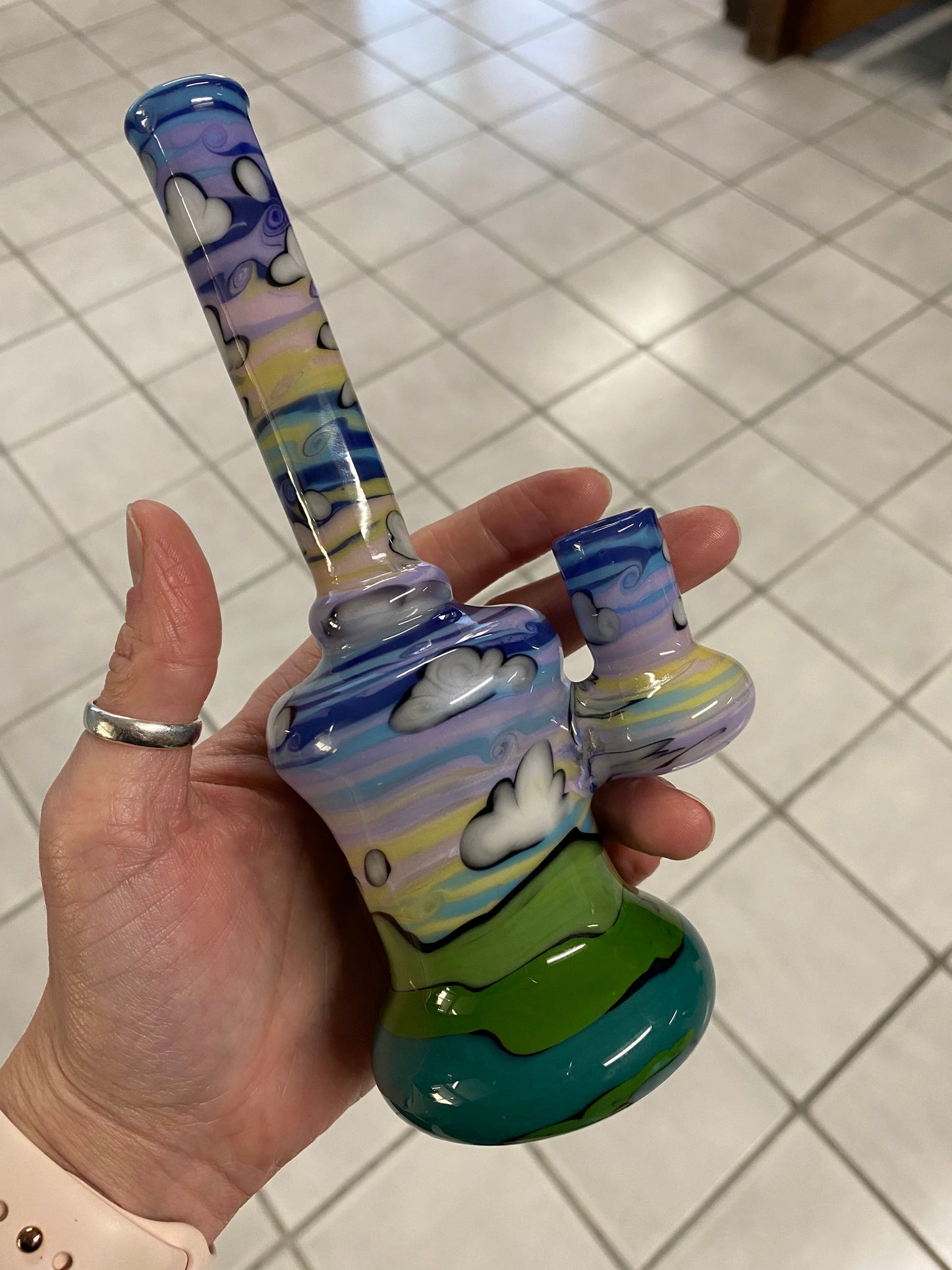 Gnarla Carla Cloudy Landscape Rigs