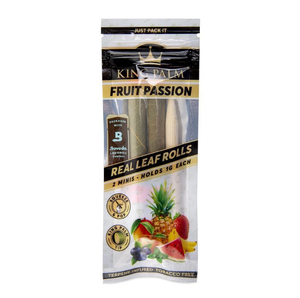 King Palm Mini Size Wraps 2 Pack - Fruit Passion
