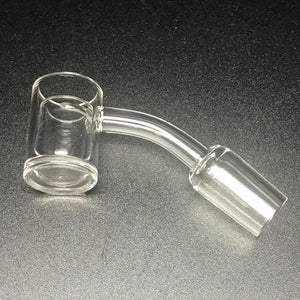 Quartz Banger - 14m Male 90 Degree 25mm Cup with Slitted Insert SALE