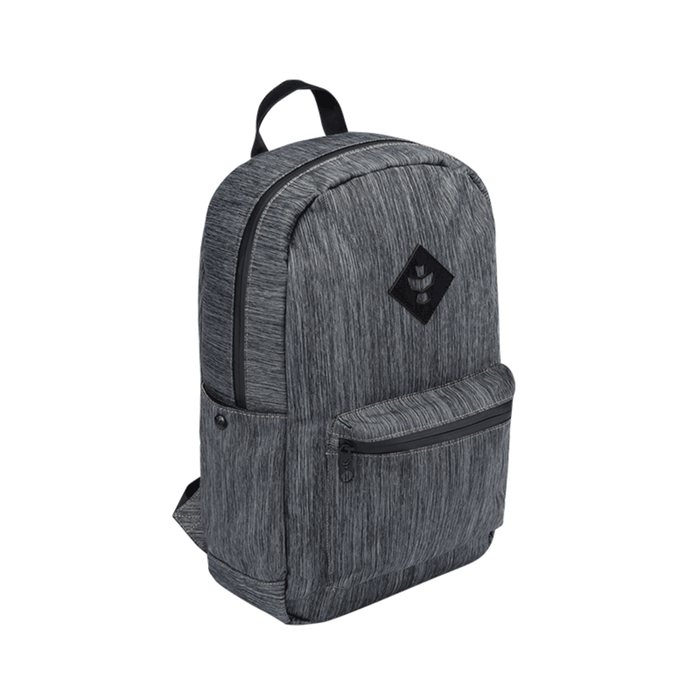 Revelry Escort Backpack - Striped Dark Grey