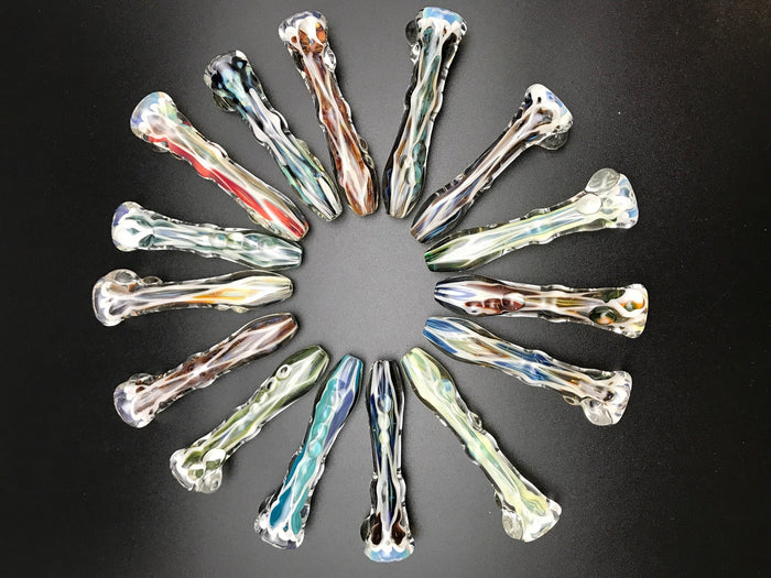 Rotational Science Glass Diamond Line White Onie