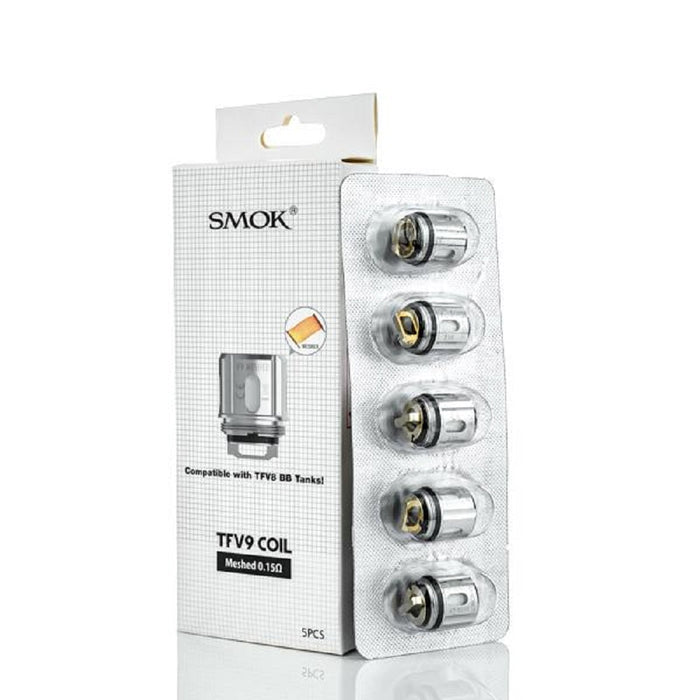 SMOK TFV9 Replacement Coil - 5 Pack 0.15 ohm