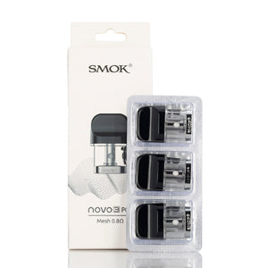 SMOK Novo 3 Replacement Pods - 3 Pack 0.8 ohm