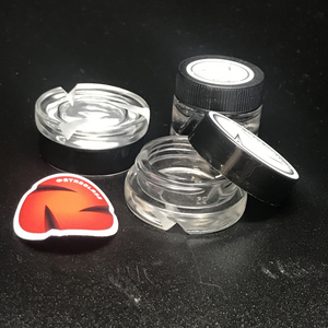 Str8 Glass Coldwork Cut Spinner Cap Stash Jar