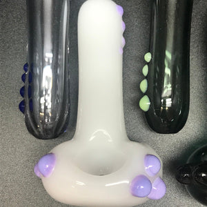 The Gurk Monster Glass Solid Colro Big Bowl Dot Pipe